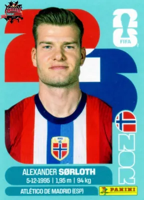 NOR 16 Alexander Sørloth